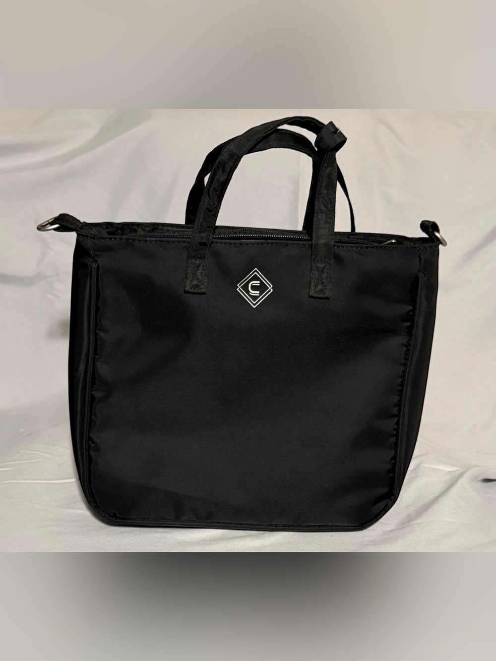Black Women's Tote Bag with crossbody strap - Concealed Carry Purse NWOT